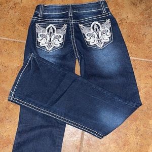 “Red Ranch” Boot cut jeans